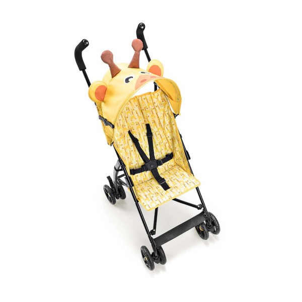 Encontraproduto.com.br - Carrinho de Passeio - Boogie Girafa - Amarelo - Fisher-Price