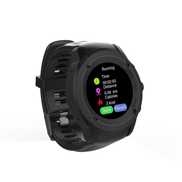 Encontraproduto.com.br - Smartwatch Multilaser Relógio SW2 Plus GPS Touchscreen Leitor de msg Monitor cardíaco - P9080