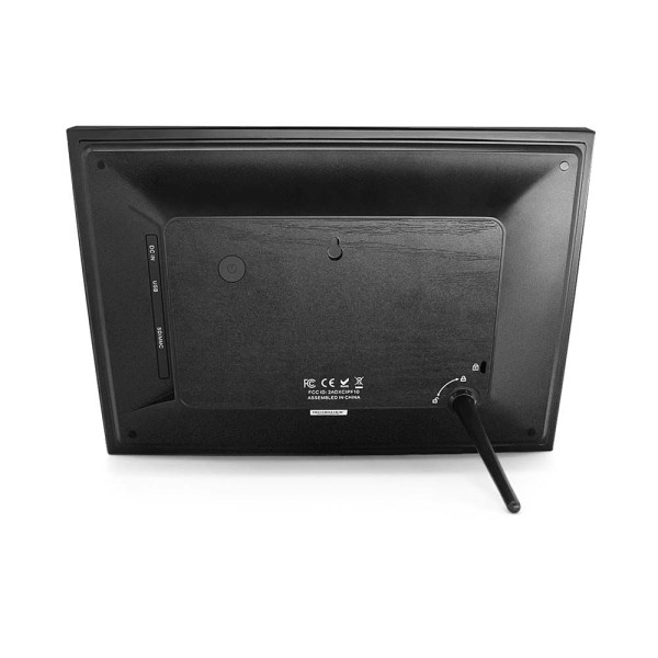 Encontraproduto.com.br - Porta Retrato Digital Multilaser Wi-Fi LCD 7 Pol, Touch USB/SD Preto - SP303