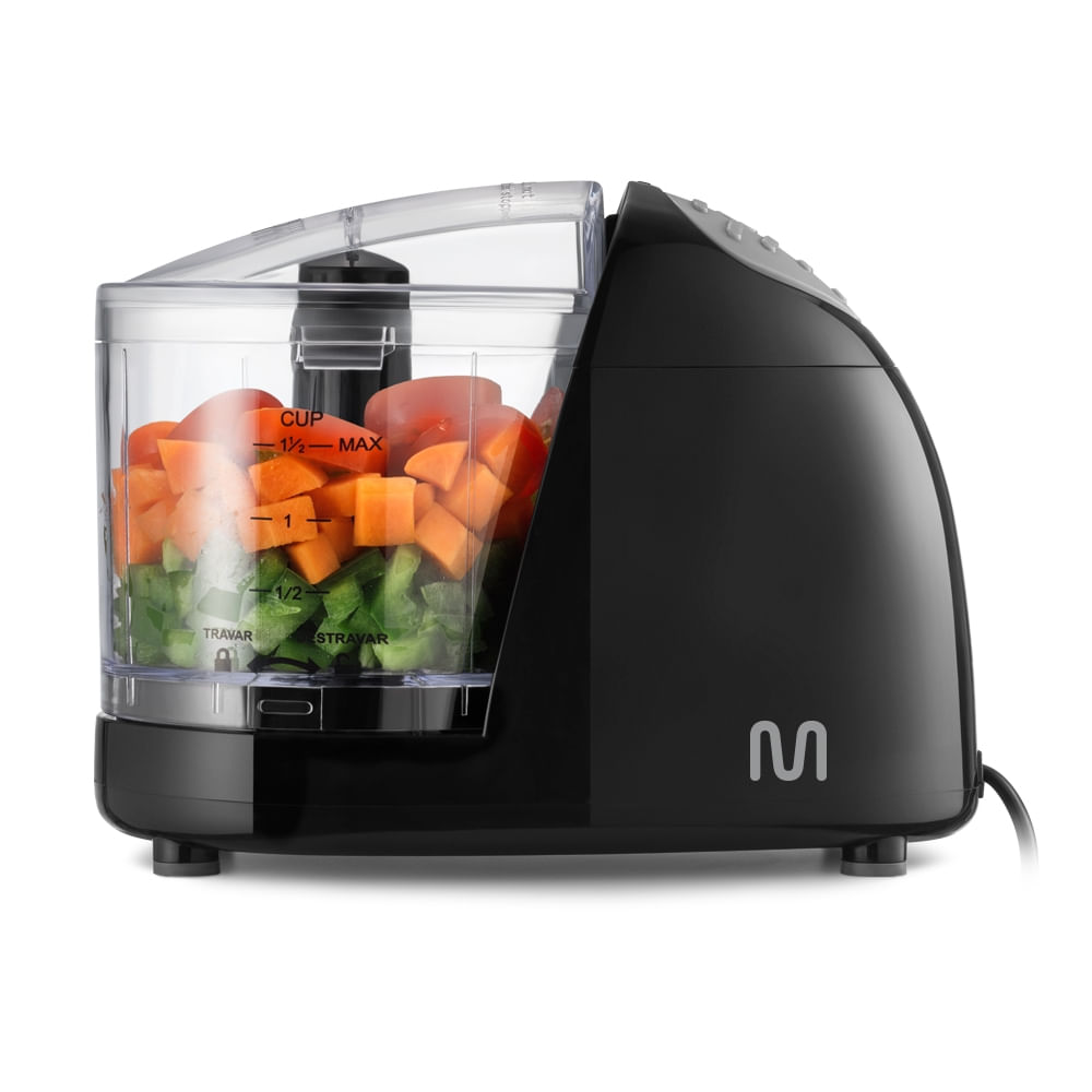 Encontraproduto.com.br - Multiprocessador Multilaser Preparo CE076 80W preto 127V