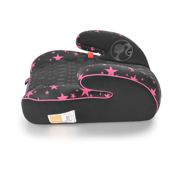 Encontraproduto.com.br - Assento para Auto Booster Barbie Classic 22 à 36Kg Preto Multikids Baby - BB631