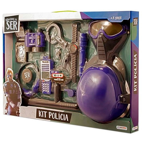Encontraproduto.com.br - Brincando de SER Policia Multikids BR965 MULTIKIDS