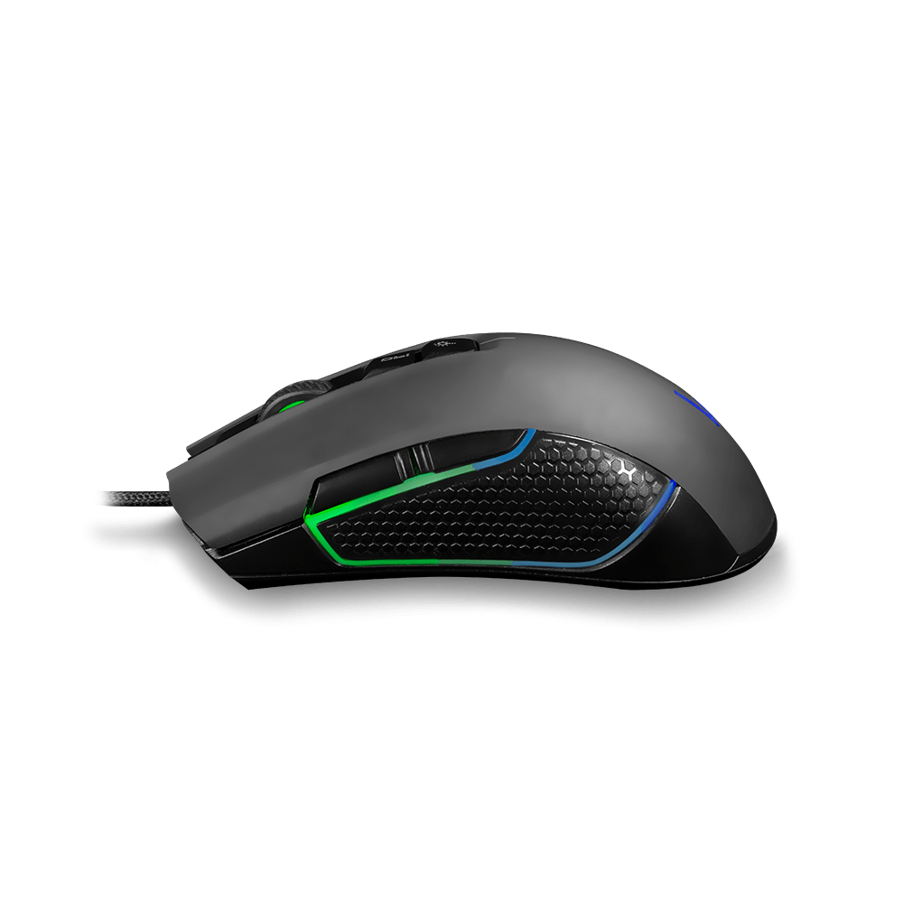 Encontraproduto.com.br - Combo Gamer - Mouse Gamer Rgb Perseus, Teclado Gamer Mecânico E Macro Kane e Headset Gamer Thyra RGB 7.1 com Vibração Warrior - MO275K
