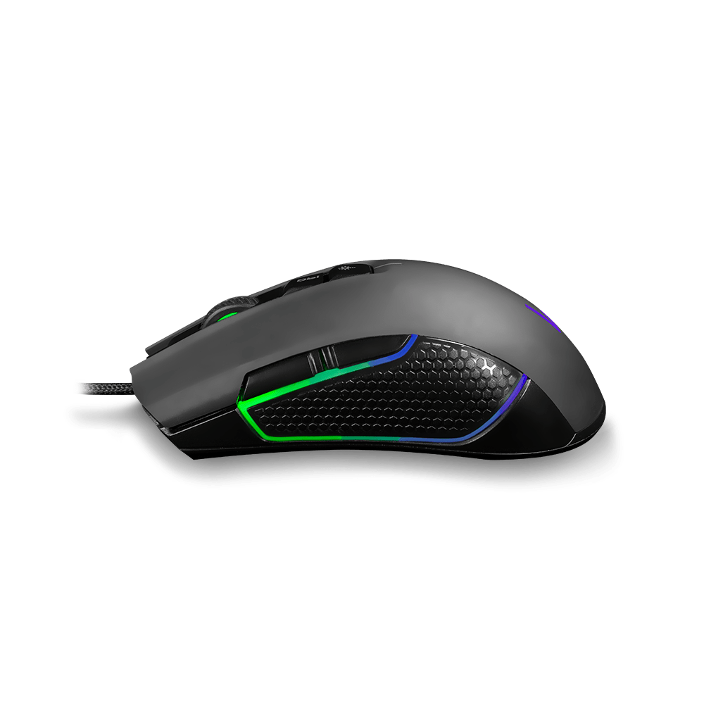 Encontraproduto.com.br - Combo Gamer - Mouse Gamer Rgb Perseus, Teclado Gamer Mecânico E Macro Kane e Headset Gamer Thyra RGB 7.1 com Vibração Warrior - MO275K