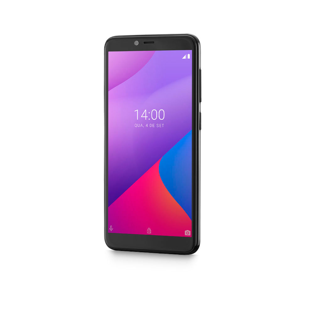 Encontraproduto.com.br - Smartphone Multilaser G Max 4G 32GB Tela 6.0 Pol. Octa Core Android 9.0 GO Preto - P9107