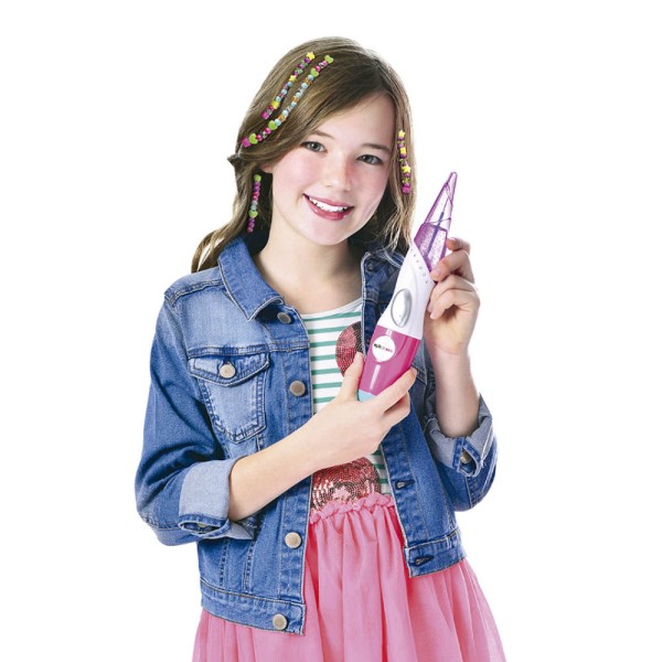 Encontraproduto.com.br - My Style Aplicador de Strass Indicado para +5 Anos Rosa Multikids - BR1115