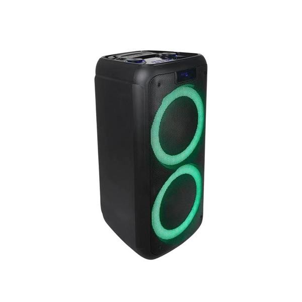 Encontraproduto.com.br - Caixa de Som Pulse Pulsebox Efeito de LED Bluetooth  AUX/ USB 1000W - SP359