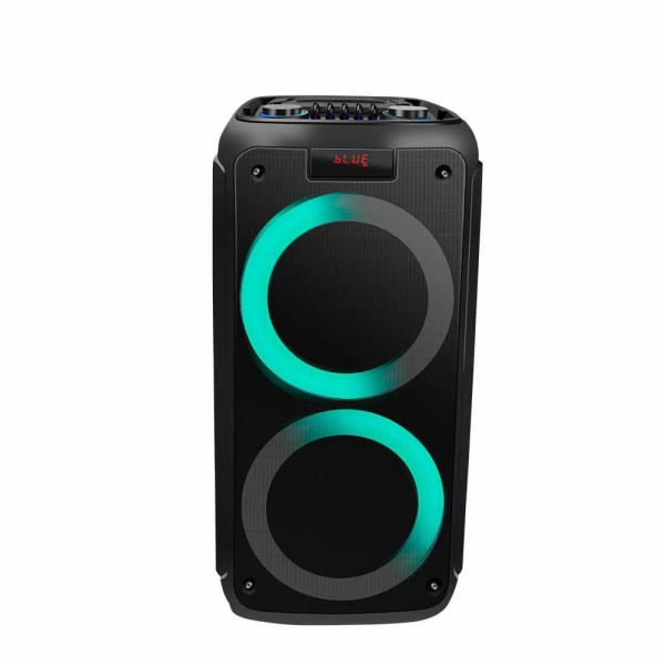Encontraproduto.com.br - Caixa de Som Pulse Pulsebox Efeito de LED Bluetooth  AUX/ USB 1000W - SP359