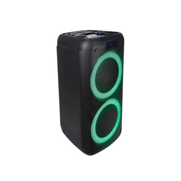 Encontraproduto.com.br - Caixa de Som Pulse Pulsebox Efeito de LED Bluetooth  AUX/ USB 1000W - SP359