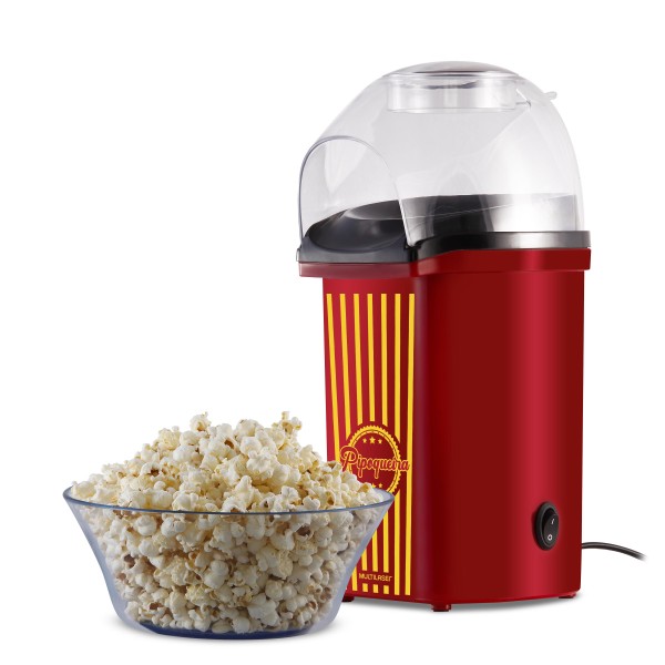 Encontraproduto.com.br - Pipoqueira Elétrica Sem Óleo 127V com 1200W Vermelha Multilaser - CE116