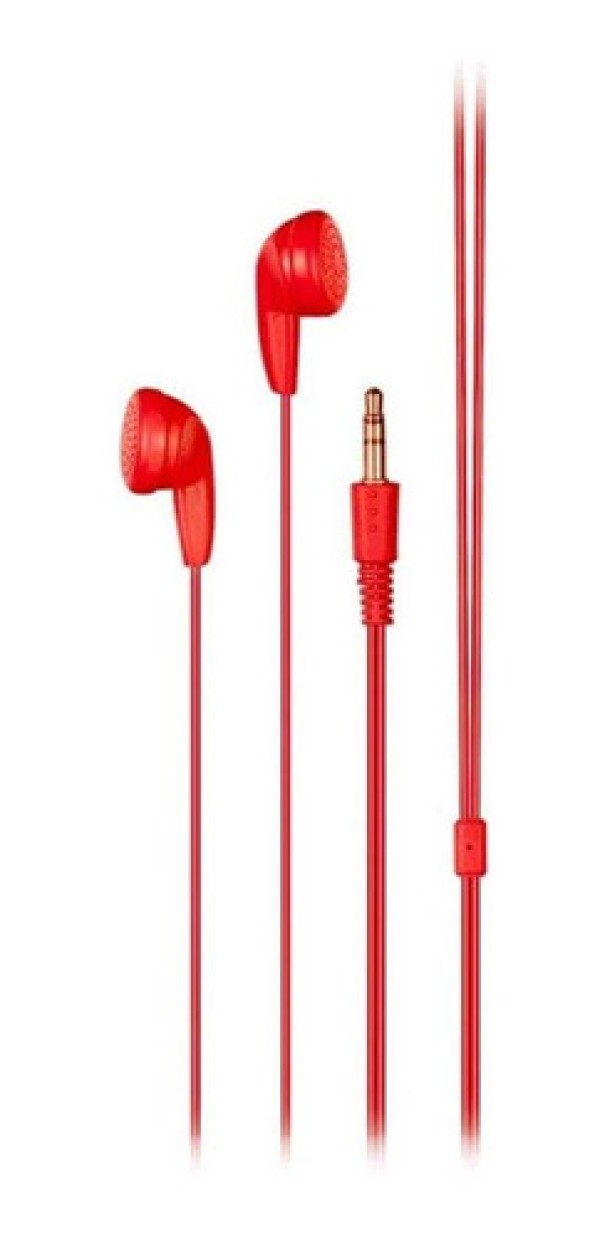 Fone de Ouvido Multilaser Play Som Estéreo Vermelho - PH315