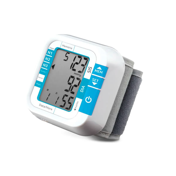Encontraproduto.com.br - Monitor De Pressão Arterial de Pulso - Multilaser Saúde - HC204