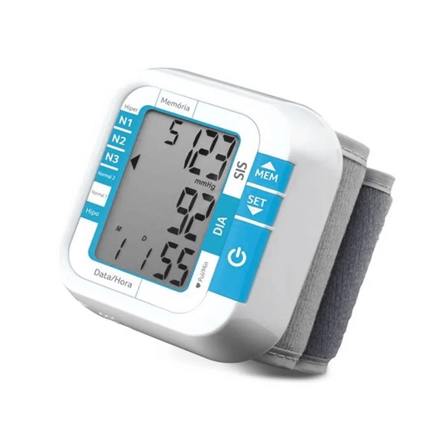 Encontraproduto.com.br - Monitor De Pressão Arterial de Pulso - Multilaser Saúde - HC204