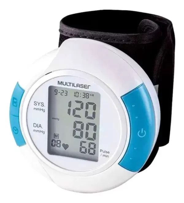 Monitor De Pressão Arterial de Pulso - Multilaser Saúde - HC204