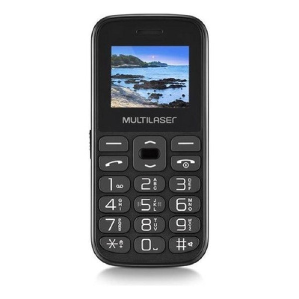 Encontraproduto.com.br - Celular Vita Tela 1.8 Pol. Dual Chip 2G USB Bluetooth Preto Multilaser - P9120X [outlet]