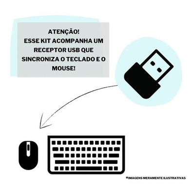 Encontraproduto.com.br - Teclado e Mouse Sem Fio Multilaser 2.4 GHZ USB Preto e Cinza - TC245