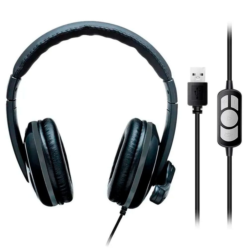 Encontraproduto.com.br - Fone de Ouvido Headset Pro Multilaser USB PH317