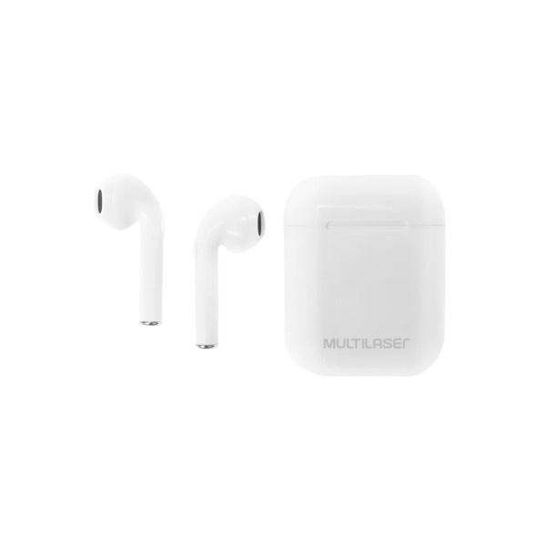 Encontraproduto.com.br - Fone de Ouvido Multilaser TWS Airbuds Branco - PH326