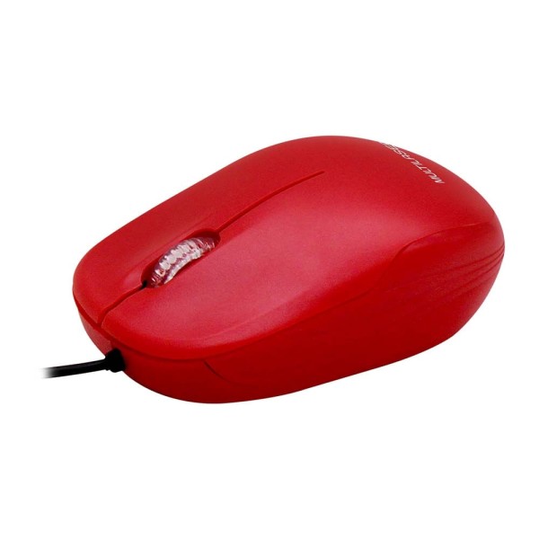 Encontraproduto.com.br - Mouse Box Óptico 1200Dpi Usb Vermelho - MO292