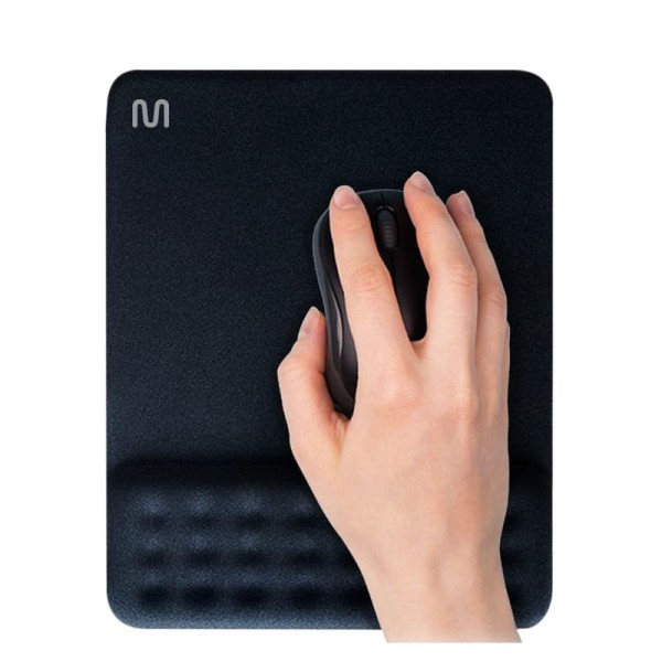 Encontraproduto.com.br - Mouse Pad Ergonômico com Apoio Dot em Gel AC365 Multilaser