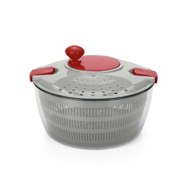 Encontraproduto.com.br - Centrífuga de alimentos Manual com Travas de Segurança e Sistema de Drenagem - UD003