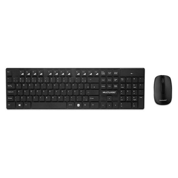 Encontraproduto.com.br - Teclado e Mouse sem Fio USB TC251 Multilaser