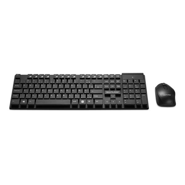 Encontraproduto.com.br - Teclado e Mouse sem Fio USB TC251 Multilaser