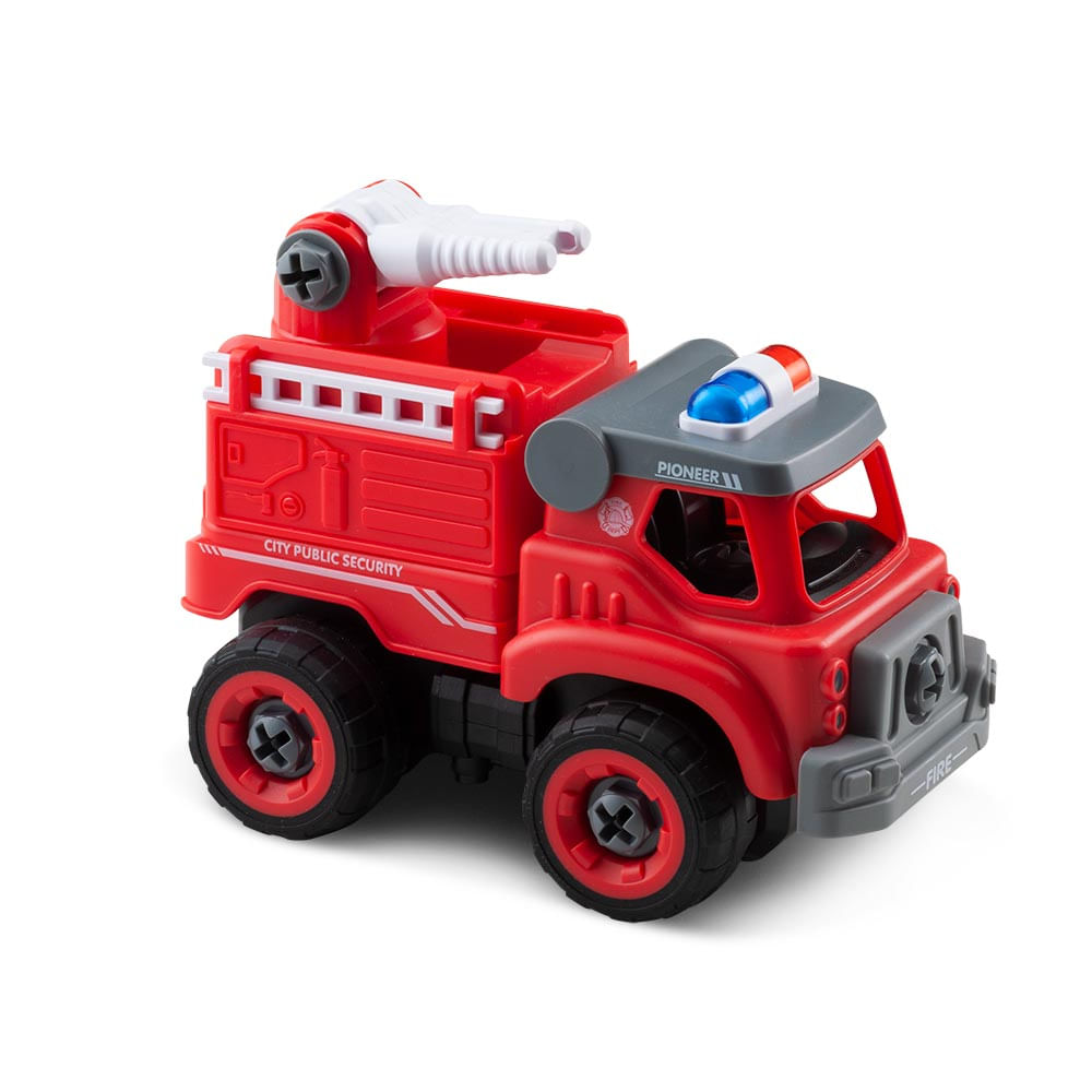 Encontraproduto.com.br - Caminhão De Bombeiros Esguicho City Machine +3 Anos Multikids - BR1085