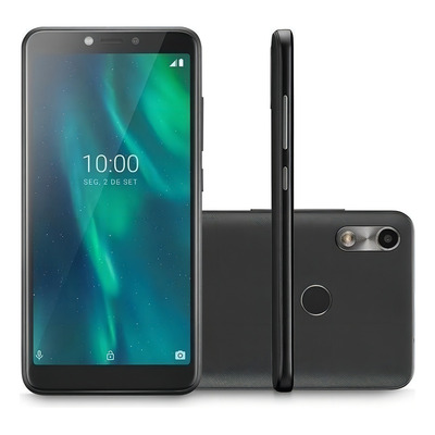 Smartphone Multilaser F 3G 32GB 1GB Tela 5.5 Sensor de Digitais Câmera traseira 5MP + 5MP frontal Dourado - P9131