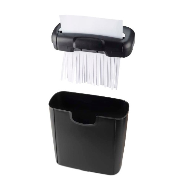 Encontraproduto.com.br - : Fragmentadora de Papel e Cartão 6 Folhas em Tiras 10L 220V - OF010