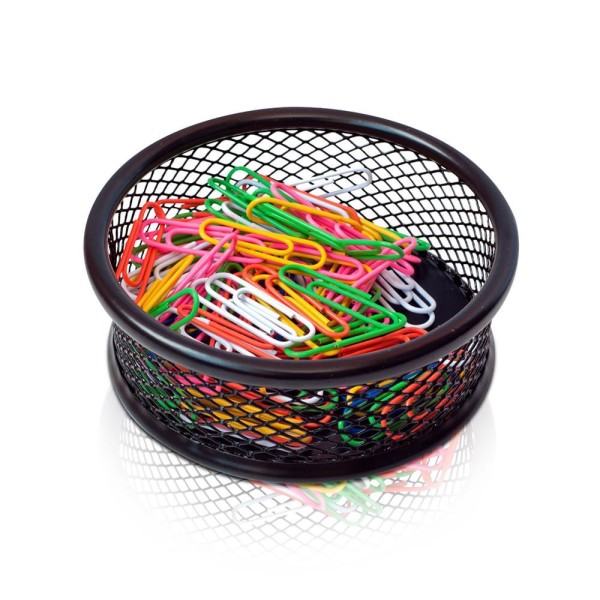 Encontraproduto.com.br - Porta Clips Aramado Preto Keep - EI039