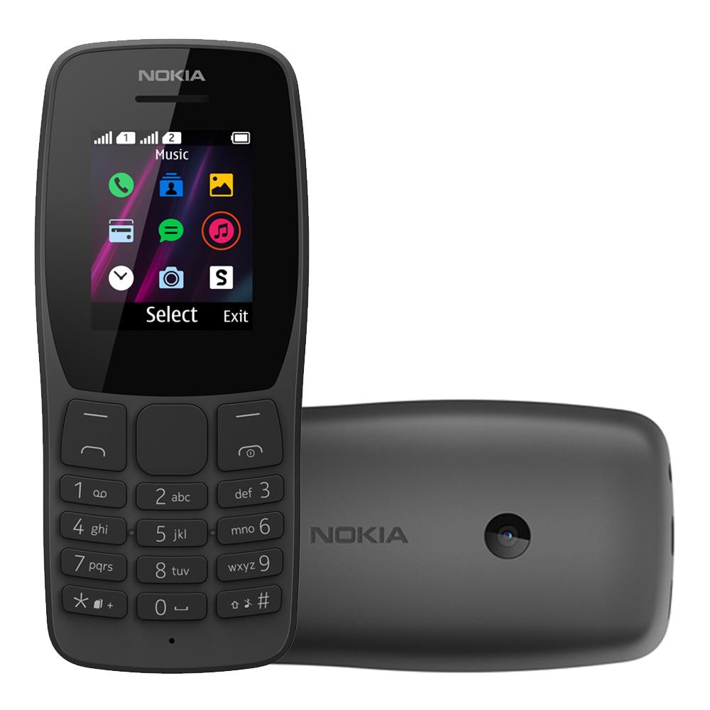Celular Nokia 110, 32MB RAM, Tela de 1,8