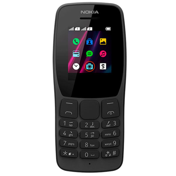 Encontraproduto.com.br - Celular Nokia 110, 32MB RAM, Tela de 1,8