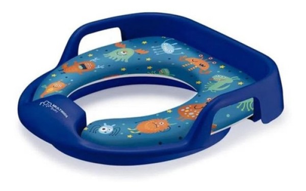 Redutor de Assento com Alça e Costas Poop-A-Doop +18m Rosa Multikids Baby - BB1048