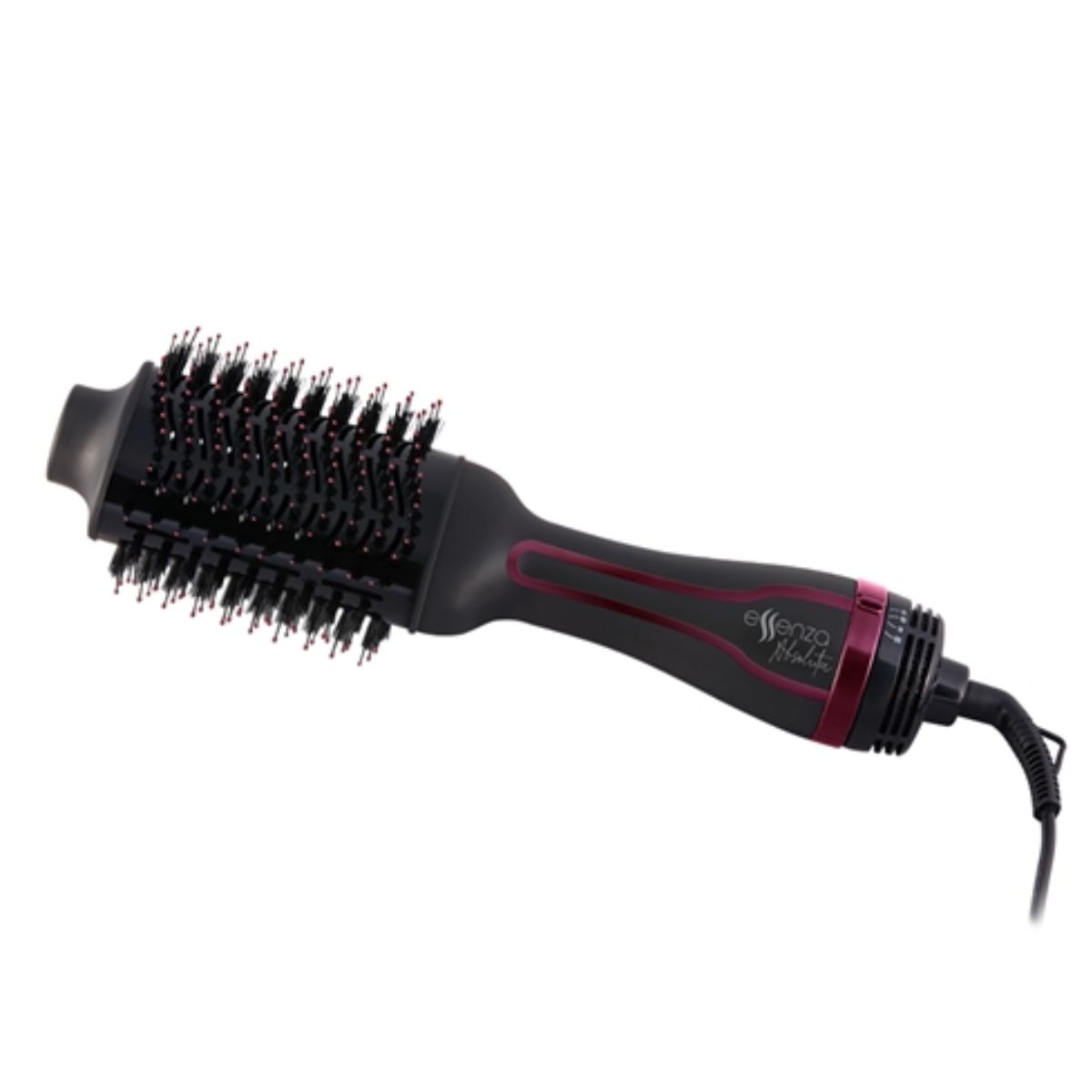 Encontraproduto.com.br - Escova Secadora Multilaser Oval com Revestimento Cerâmico E Cabo Giratorio 360° 127V Eb062