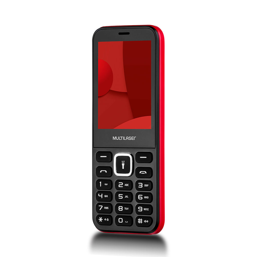 Encontraproduto.com.br - Celular UP Max 2G Dual Chip Bluetooth 2.1, Radio FM, Tela 2.8 Pol. Preto Multilaser - P9135