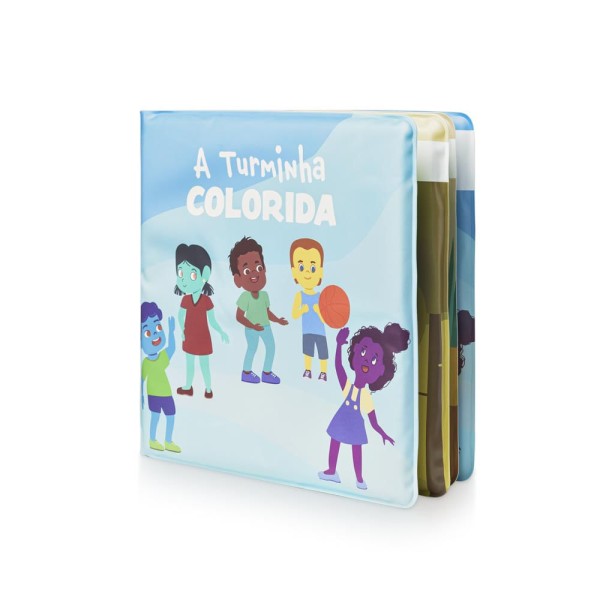 Encontraproduto.com.br - Livro de Banho A Turminha Colorida +4m Multikids Baby - BB1064 BB1064