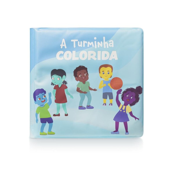 Encontraproduto.com.br - Livro de Banho A Turminha Colorida +4m Multikids Baby - BB1064 BB1064