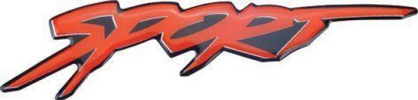 Encontraproduto.com.br - Emblema Adesivo Sport Montana Vermelho