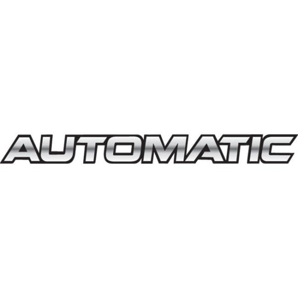 Encontraproduto.com.br - Emblema Automatic Toyota Hilux 06 Cinza