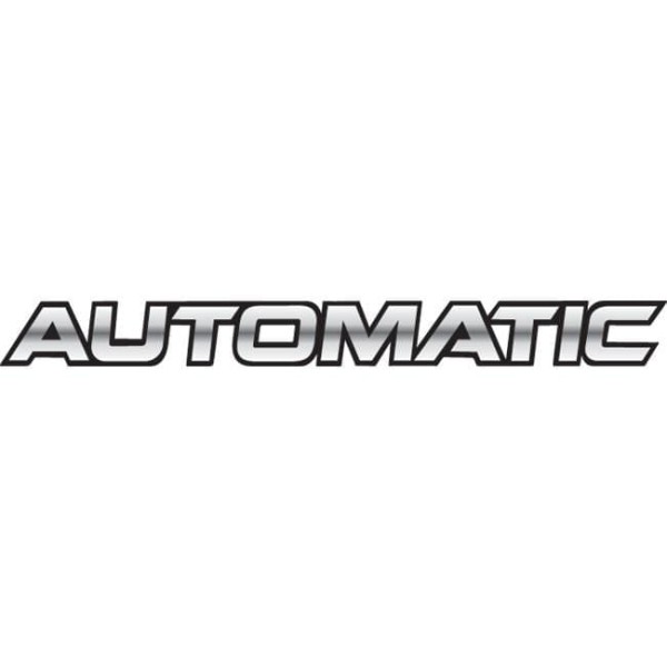 Encontraproduto.com.br - Emblema Automatic Toyota Hilux 06 Cinza