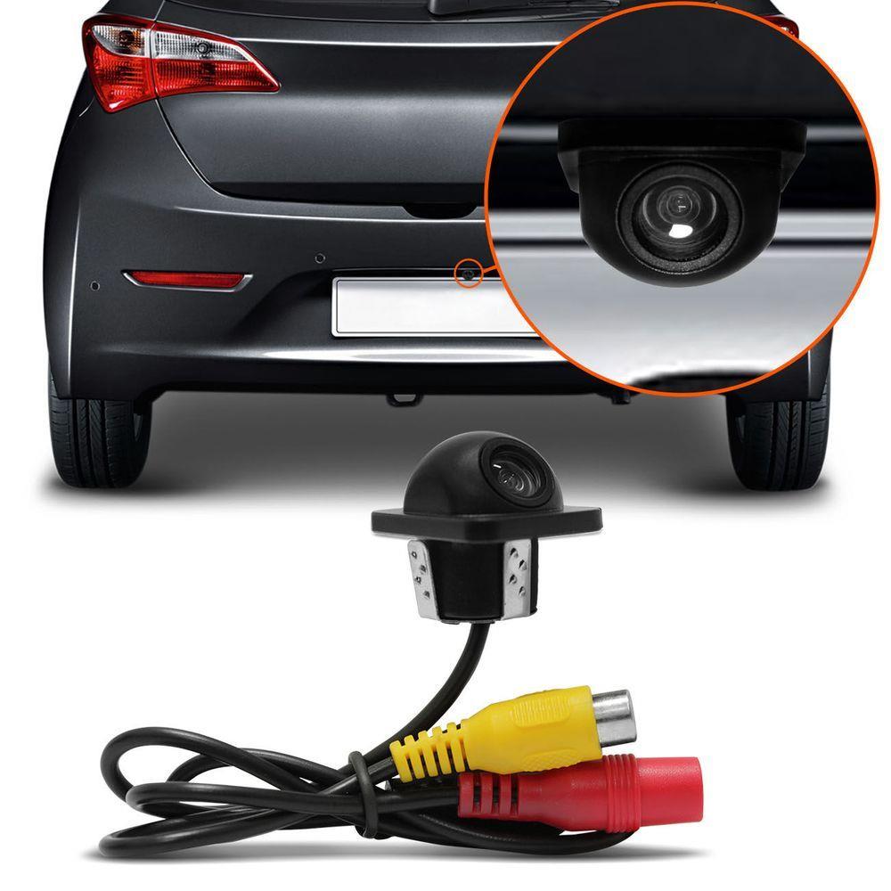 Encontraproduto.com.br - Câmera de Ré Universal Tartaruga com Sensor de Curva - Marca Tech One