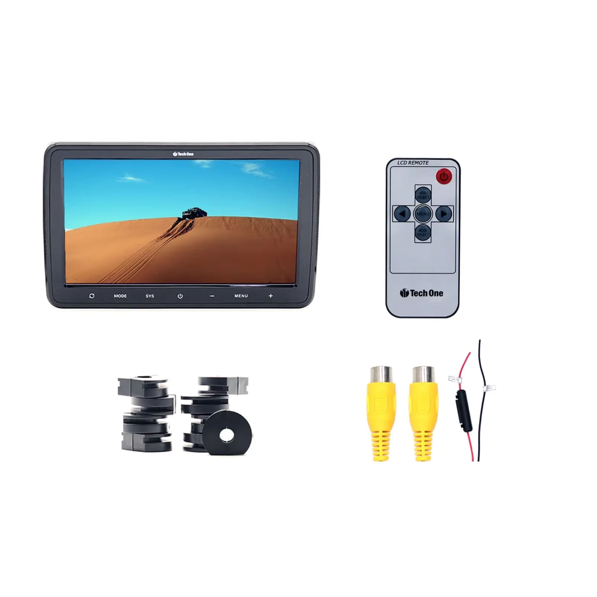 Encontraproduto.com.br - Tela Display Encosto De Cabeca Repetidor Ultra fino Monitor 10