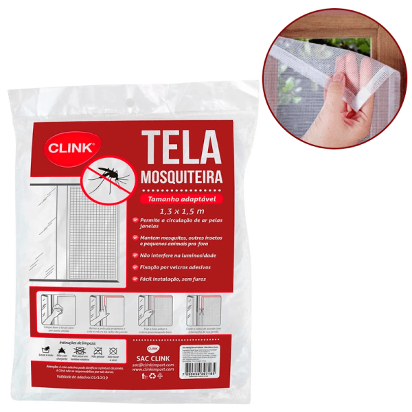 Tela Para Janela Mosquiteira Proteção Anti Mosquito Inseto