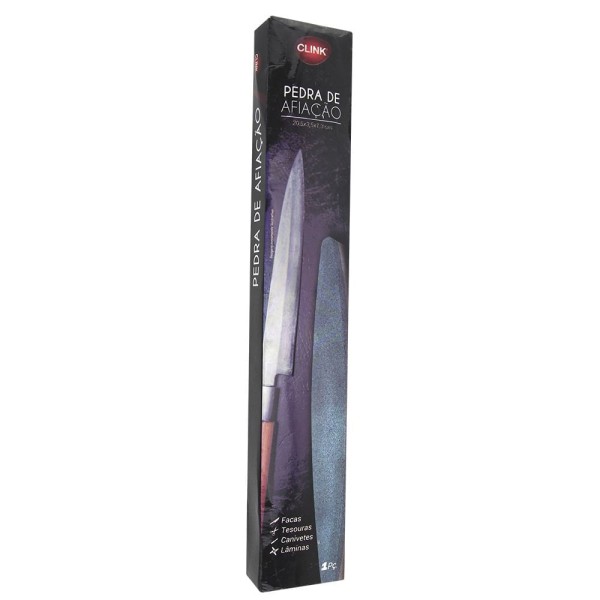 Encontraproduto.com.br - Pedra Para Amolar E Afiar Facas Ou Tesouras
Â 
sempre Ã‰ Bom Ter Uma Pedra De Afiação Para Manter Seuas Facas Prontas Para O Uso.
Â 
material: Alumina
Â 
tamanho: 20,5 X 3,5 X 1 Cm