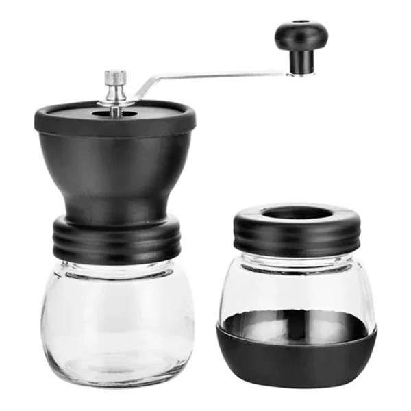Encontraproduto.com.br - Moedor de Café 20x9cm em Vidro Clink