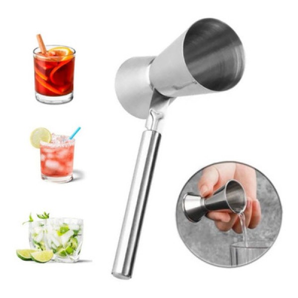 Encontraproduto.com.br - Dosador de Bebidas 25ml / 50ml  Aço Inox Clink  Clink