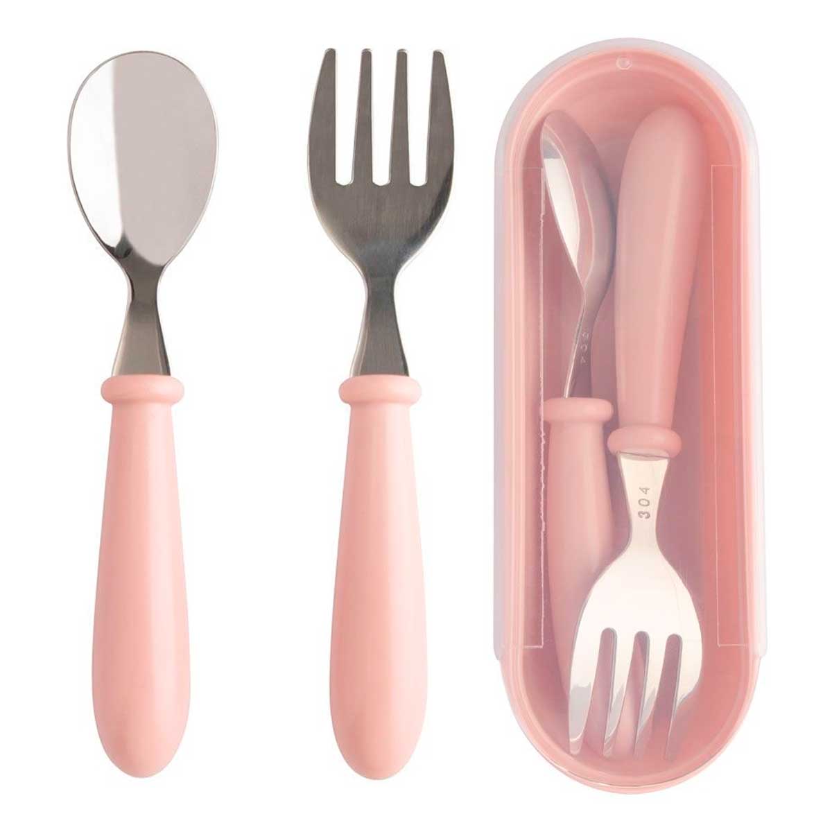 Jogo Talher Infantil 14cm 2 Peças em Aço Inox Clink