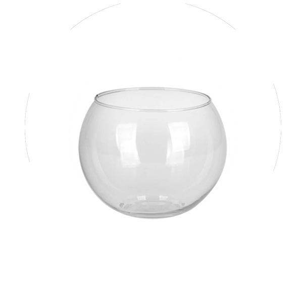 VASO VIDRO TAILANDIA P R.80-30046 INCOLOR