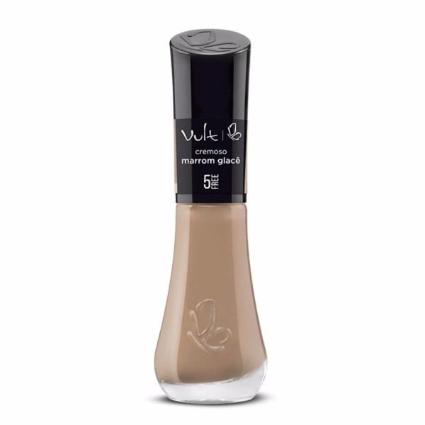 Encontraproduto.com.br - Vult Esmalte 5 Free Marrom Glace @